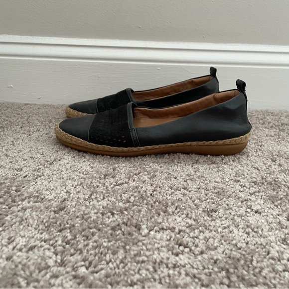 Clarks Shoes - Clarks artisan black slip ons